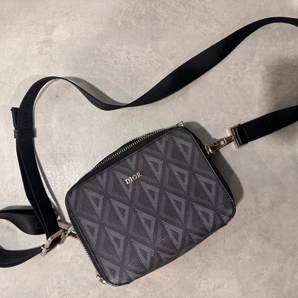 DIOR Zipped Pouch with Strap